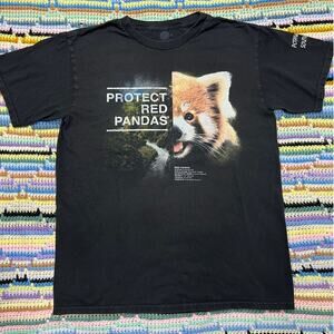Protect Red Pandas graphic tee